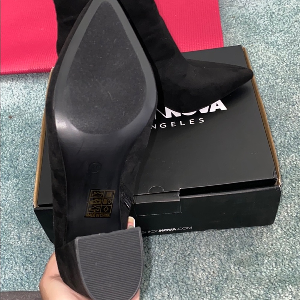 Black Booties - Picture 2 of 4